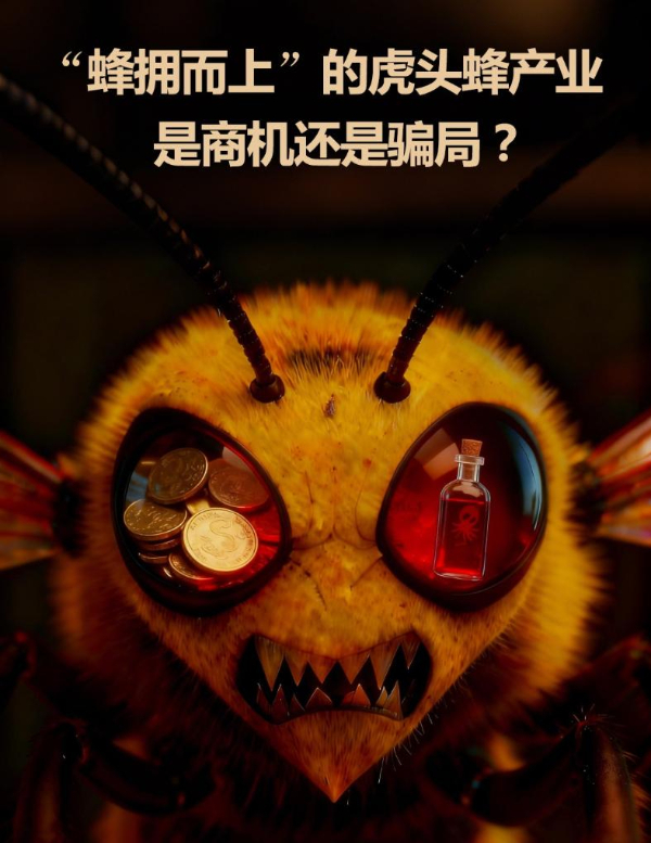 焦点丨“蜂拥而上”的虎头蜂产业，是商机还是骗局