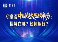专家谈中国超大规模市场：优势在哪？如何用好？
