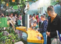 逛馆感受海南“陆海空”科技魅力