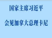 习近平会见加拿大总理卡尼